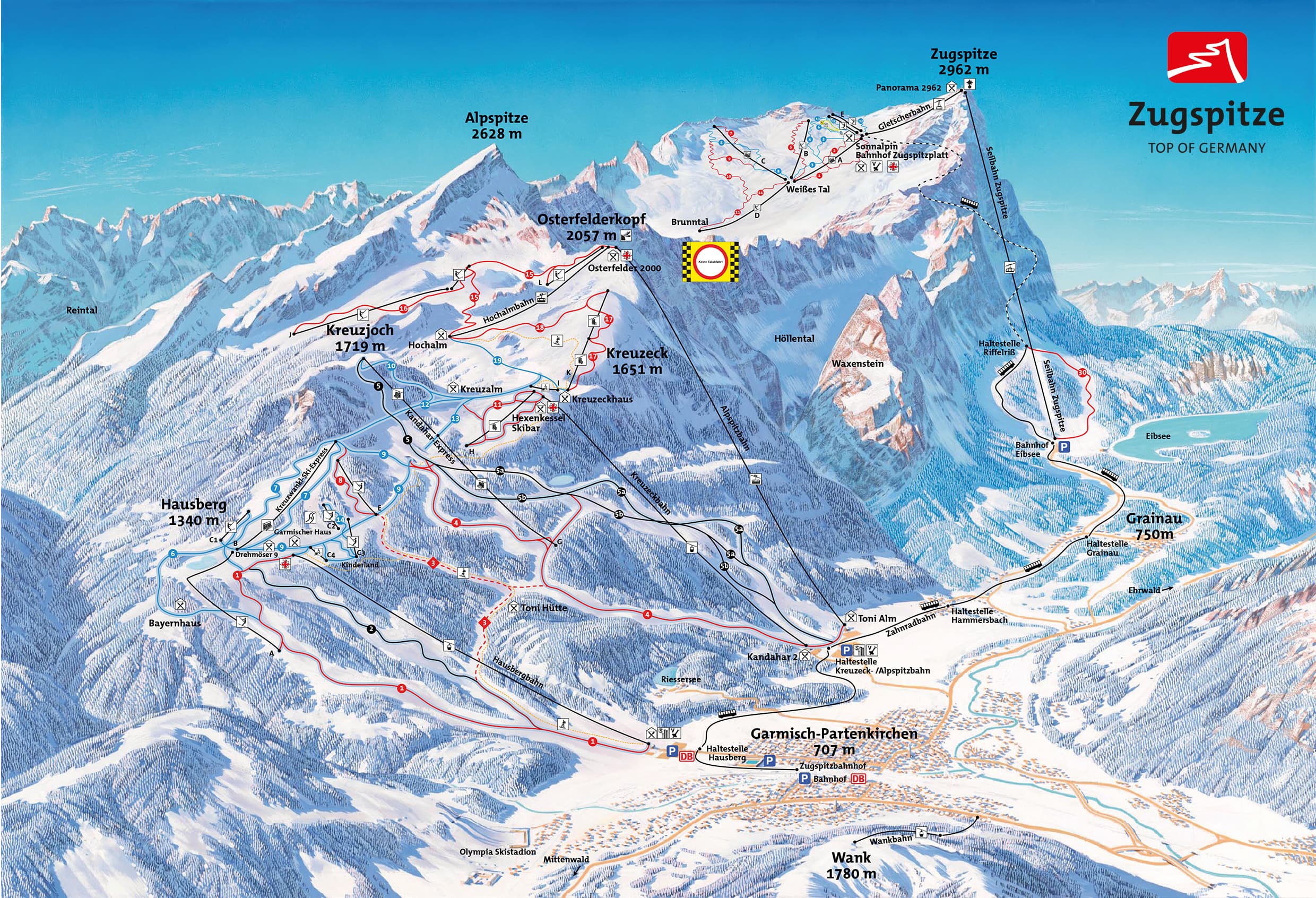 Garmisch-Partenkirchen Classic pists